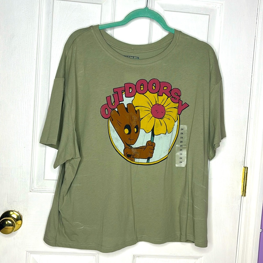 Groot Outdoorsy Graphic Tee